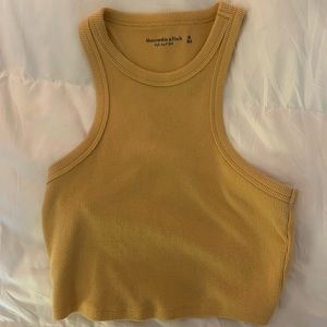 Abercrombie  ripped race back tank